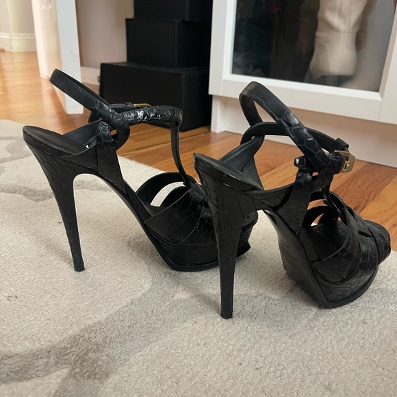 Saint Laurent croc tribute heels! - Picture 3 of 6